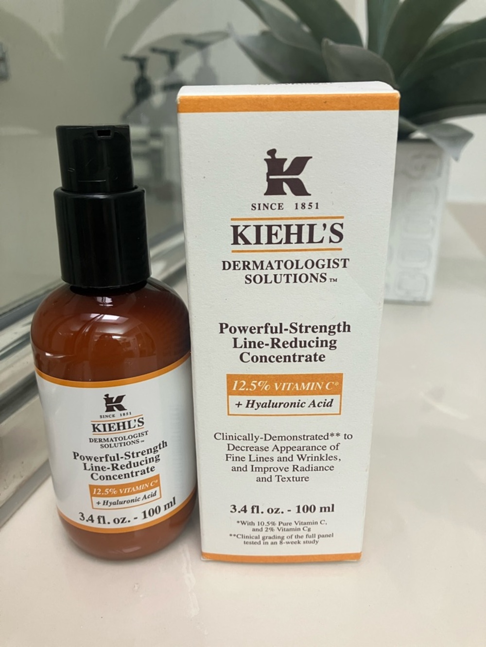 Kiehl’s line reducing concentrate